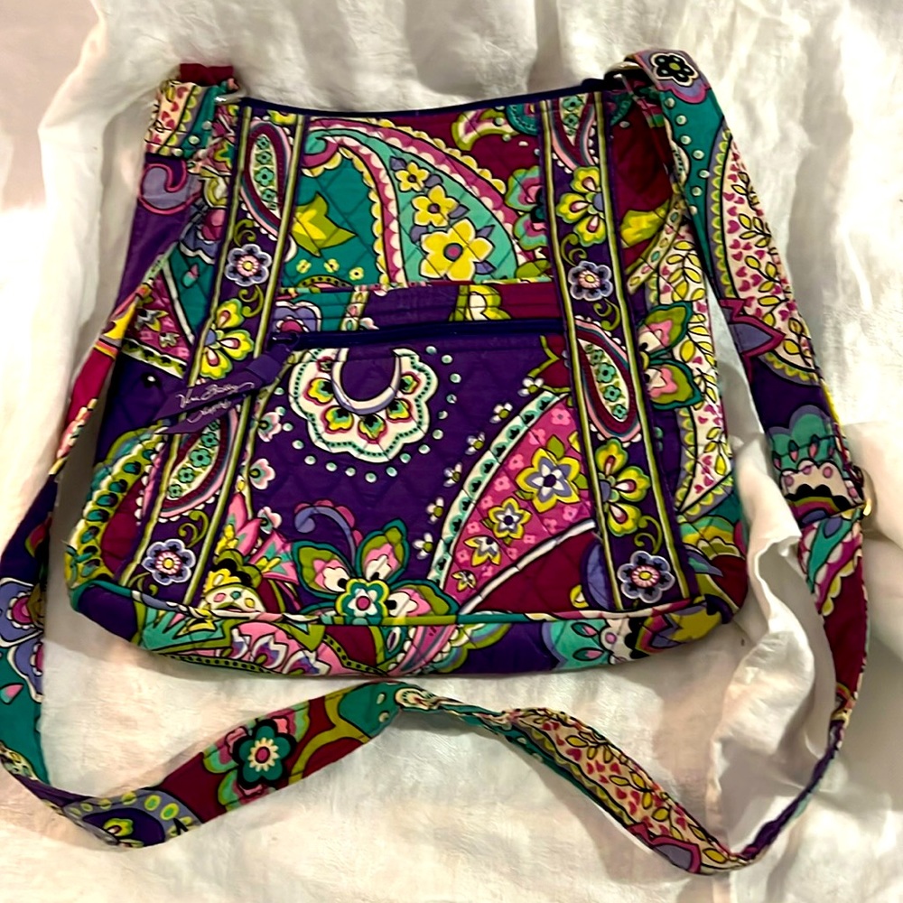 Vera Bradley crossbody bag. Multi colored. Gently used.